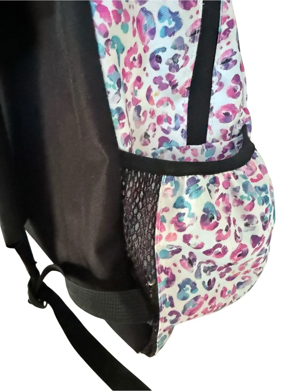 💜🩷🩵🖤 JanSport “Leopard Dots” Cross Town Backpack 🖤🩵🩷💜